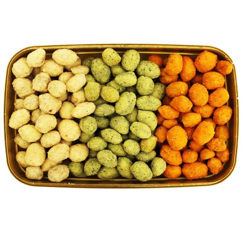 تصویر 4 از بادام زمینی روکشدار فلفلی دراژه با پوشش ترد و طعم پرقدرت ادویه ای